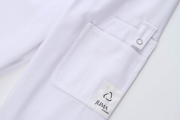 Juma |mandarin collar l shirt | white | sustainable fashion | green fashion | recycled rpet fashion | sustainable design