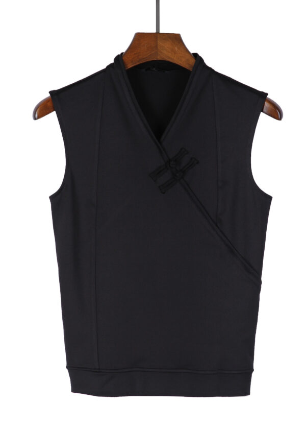 downward dog | wrap | top | sports | black | sustainable fashion | green fashion | recycled rpet fashion | sustainable design