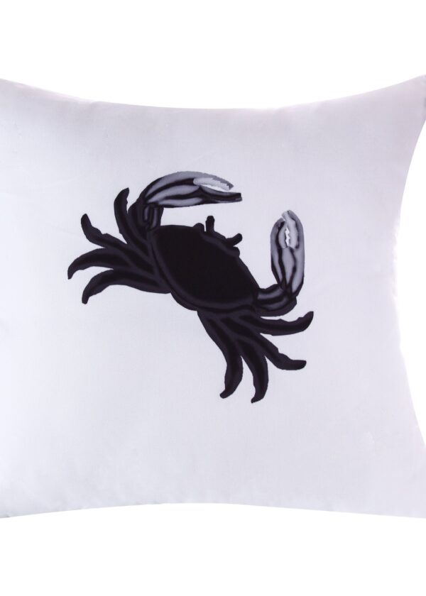 juma|W Suzhou|Crab|print| pillow |white| sustainable fashion | green fashion | recycled rpet fashion | sustainable design