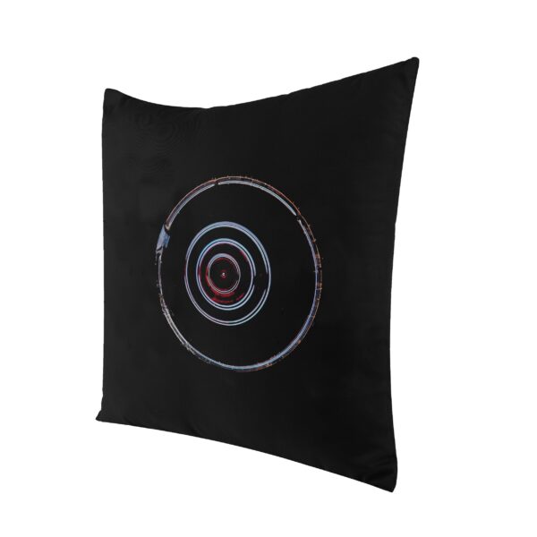 llnd|printed| pillow | black | sustainable fashion | green fashion | recycled rpet fashion | sustainable design