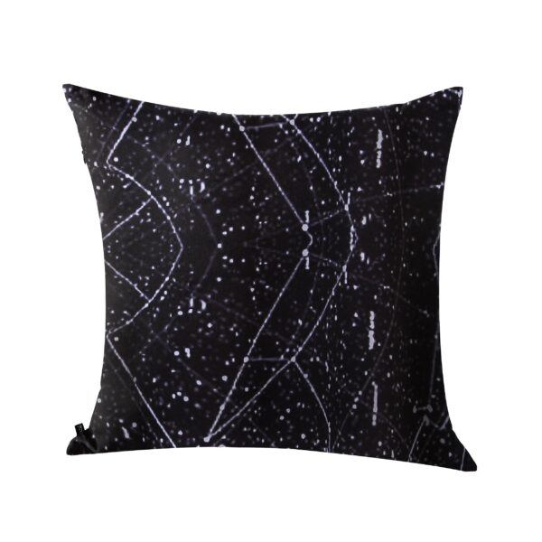 FREDDY BELROSE| Outer Space | print | pillow | black | sustainable fashion | green fashion | recycled rpet fashion | sustainable design