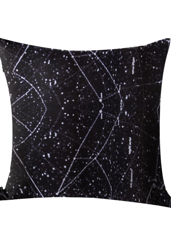 FREDDY BELROSE| Outer Space | print | pillow | black | sustainable fashion | green fashion | recycled rpet fashion | sustainable design