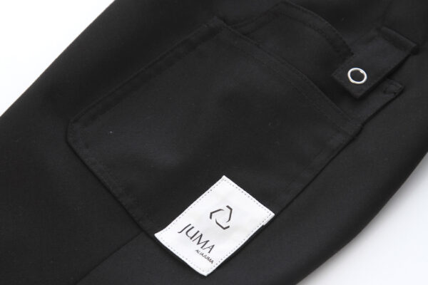 juma | wrap | jacket | black | sustainable fashion | green fashion | recycled rpet fashion | sustainable design