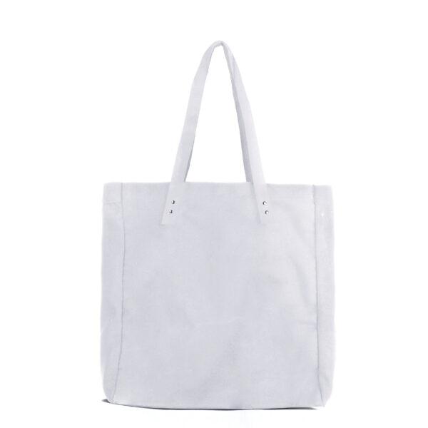 zhou ke | print | tote | white | sustainable fashion | green fashion | recycled rpet fashion | sustainable design