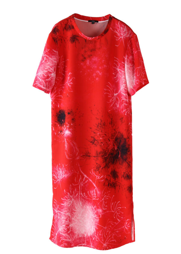 juma |  Dress | dandelion | print | sustainable fashion | green fashion | recycled rpet fashion | sustainable design