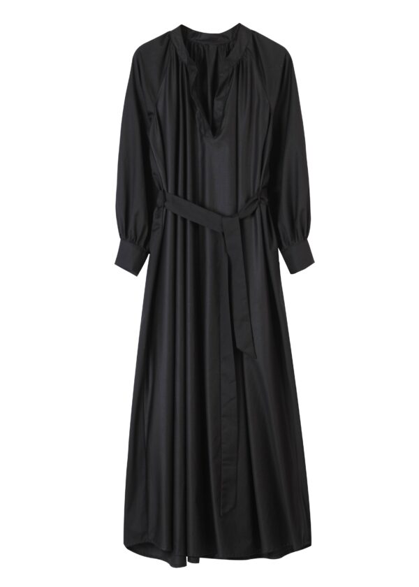 Juma | long sleeve | dress |  BLACK | sustainable fashion | green fashion | recycled rpet fashion | sustainable design