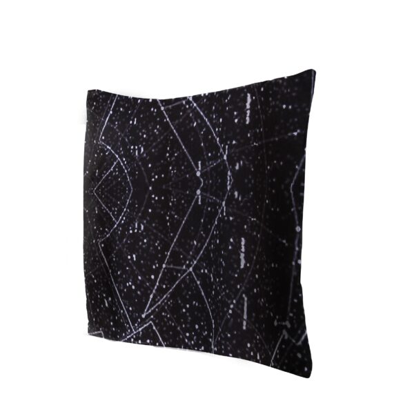 FREDDY BELROSE| Outer Space | print | pillow | black | sustainable fashion | green fashion | recycled rpet fashion | sustainable design