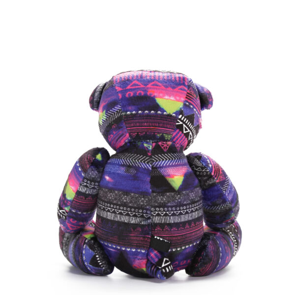 Poncho Print Teddy Bear - Image 2