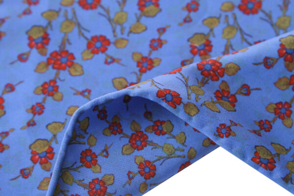 AKM | pocket square | PRINTED | blue | sustainable fashion | green fashion | recycled rpet fashion | sustainable design