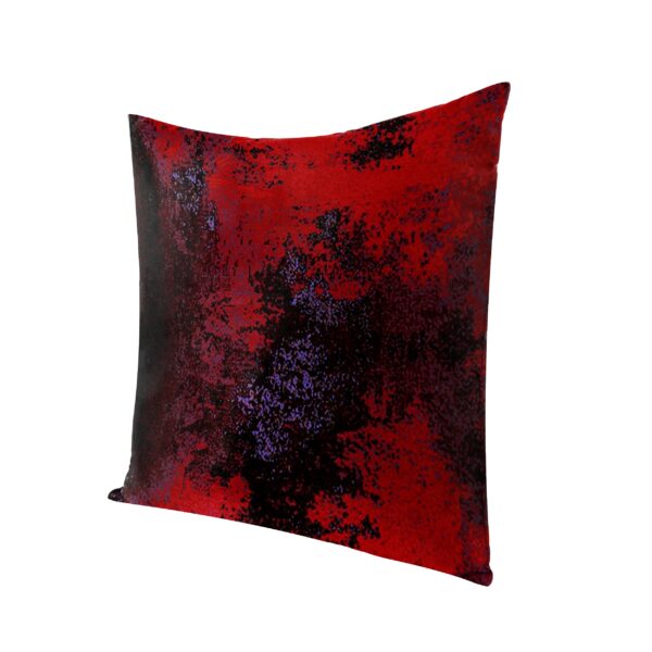 Juma | square | pillow | Spray | print | DARK| sustainable fashion | green fashion | recycled rpet fashion | sustainable design