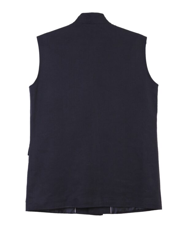 Juma | VEST | QIPAO | black | sustainable fashion | green fashion | recycled rpet fashion | sustainable design