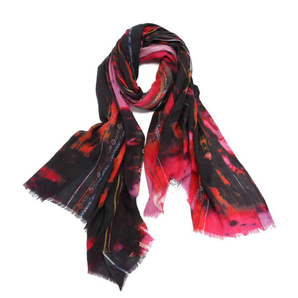 Violet Smoke Scarf - Image 7