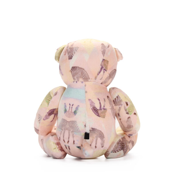 Pink Zebra Teddy Bear - Image 2