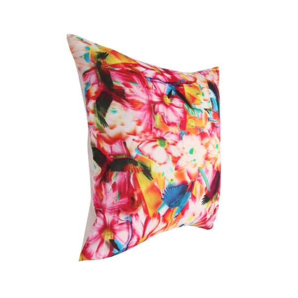 Birds floral Square Pillow - Image 2