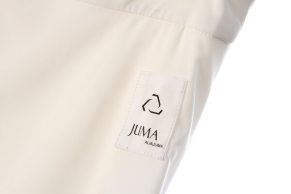 Juma | wrap | skort | white | sustainable fashion | green fashion | recycled rpet fashion | sustainable design