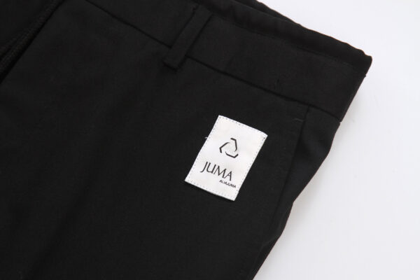 Juma | low | crotch | pant | black | sustainable fashion | green fashion | recycled rpet fashion | sustainable design