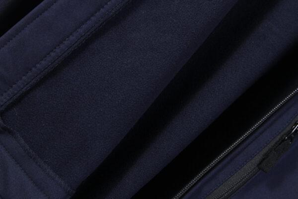 Juma | soft shell | jacket | navy blue | sustainable fashion | green fashion | recycled rpet fashion | sustainable design