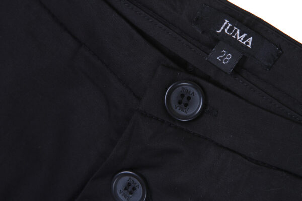 Juma | low | crotch | pant | black | sustainable fashion | green fashion | recycled rpet fashion | sustainable design