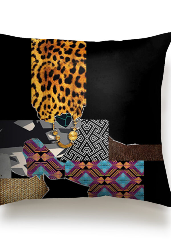 freddy belrose | leopard | Print | pillow | sustainable fashion | green fashion | recycled rpet fashion | sustainable design