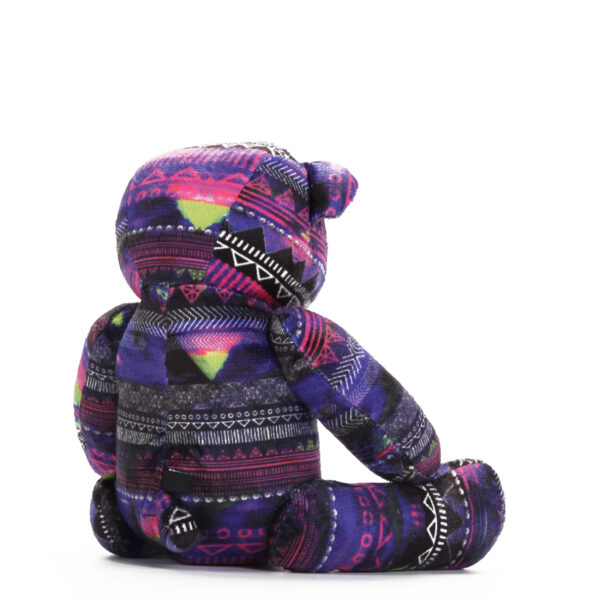 Poncho Print Teddy Bear - Image 3