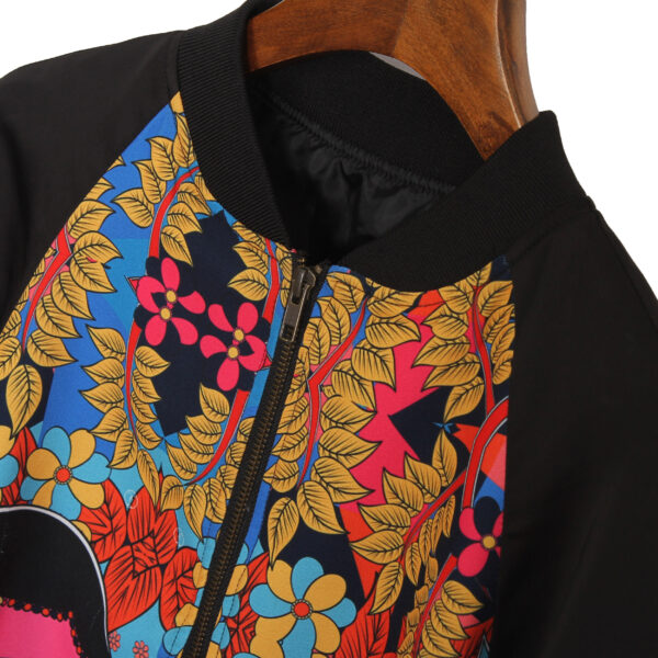 Pink Faces Bomber Jacket - Image 6