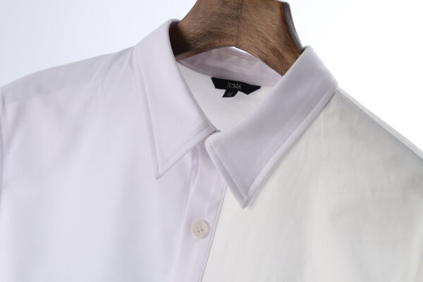 Juma | short sleeve l shirt | white | sustainable fashion | green fashion | recycled rpet fashion | sustainable design