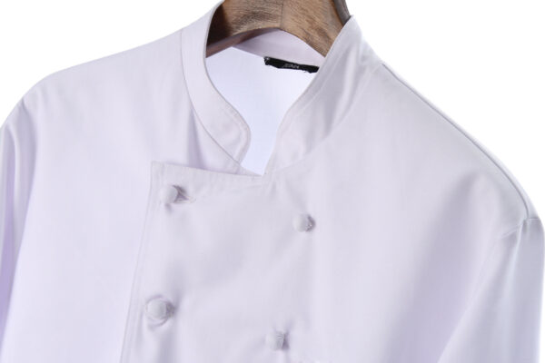 juma | chef | jacket | white | sustainable fashion | green fashion | recycled rpet fashion | sustainable design