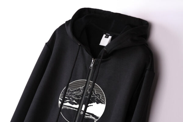 dalian obscure club | hoodie | black | sustainable fashion | green fashion | recycled rpet fashion | sustainable design