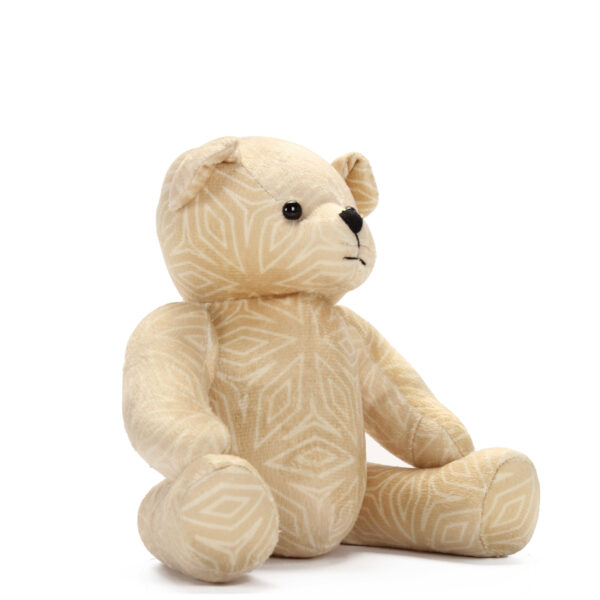 Gold Turkish Geometric Teddy Bear - Image 4