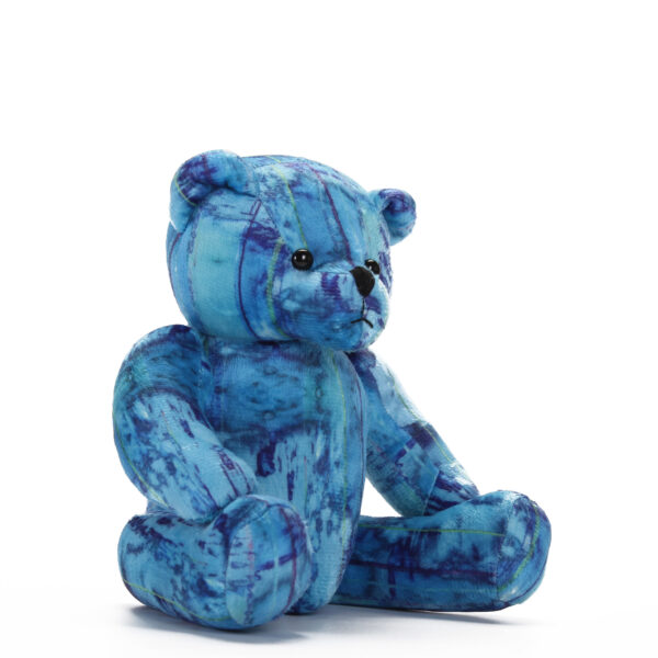 Blue Smoke Teddy Bear - Image 4