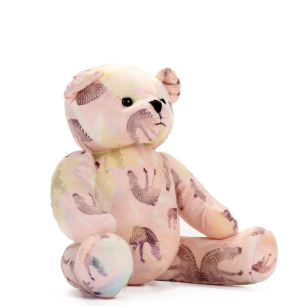 Pink Zebra Teddy Bear - Image 4