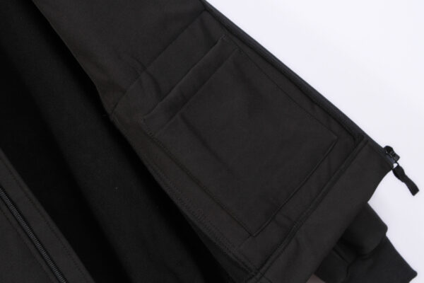 Juma | soft shell | jacket | black | sustainable fashion | green fashion | recycled rpet fashion | sustainable design