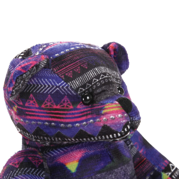 Poncho Print Teddy Bear - Image 4