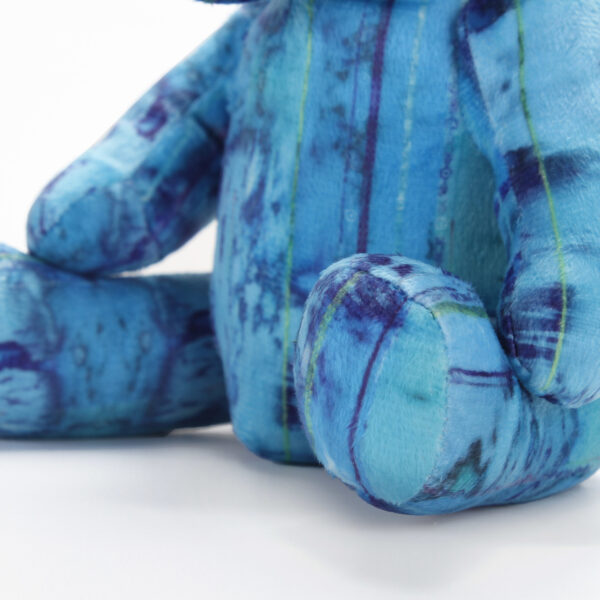 Blue Smoke Teddy Bear - Image 5