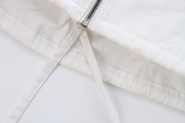 Juma | zip-up l shirt | white | sustainable fashion | green fashion | recycled rpet fashion | sustainable design