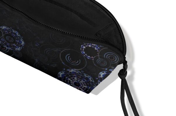 llnd | printed | travel bag | black | sustainable fashion | green fashion | recycled rpet fashion | sustainable design