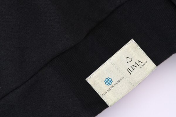 Juma | AKM | hoodie | logo | print | black | sustainable fashion | green fashion | recycled rpet fashion | sustainable design