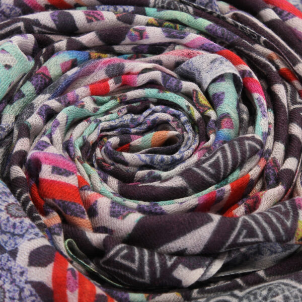 Mint Turkish Tiles Scarf - Image 10