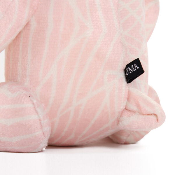 Pink Banana Leaf Print Teddy Bear - Image 6