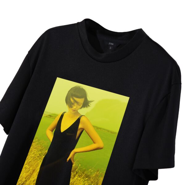 Juma | YOUJIE YANG | PRINT 10 | TSHIRT | BLACK | sustainable fashion | green fashion | recycled rpet fashion | sustainable design