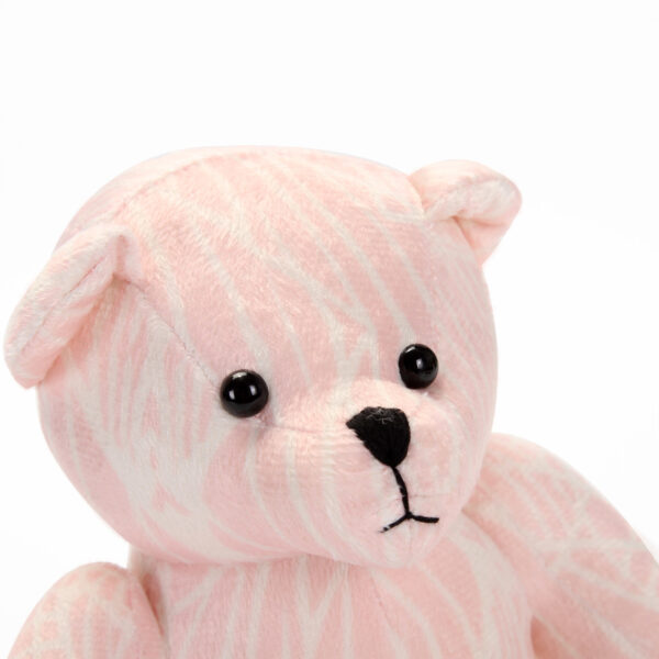 Pink Banana Leaf Print Teddy Bear - Image 7