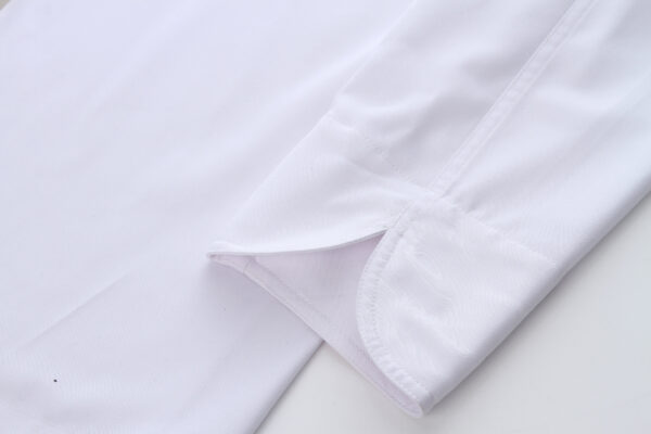 Juma |mandarin collar l shirt | white | sustainable fashion | green fashion | recycled rpet fashion | sustainable design