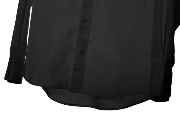 Juma | button up | shirt | black | sustainable fashion | green fashion | recycled rpet fashion | sustainable design