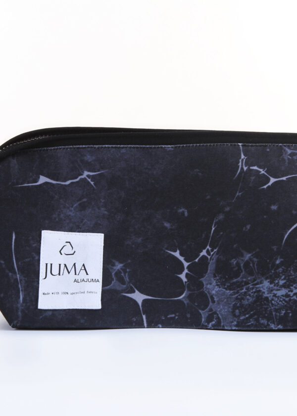 Juma | concrete | print | travel | bag | black | sustainable fashion | green fashion | recycled rpet fashion | sustainable design