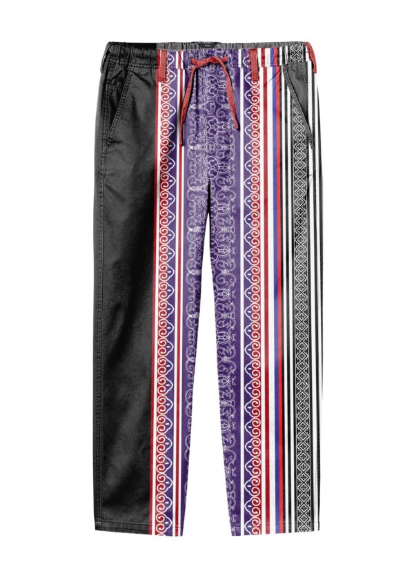 Juma | YUNNAN | PRINT | PANTS | BLACK | sustainable fashion | green fashion | recycled rpet fashion | sustainable design