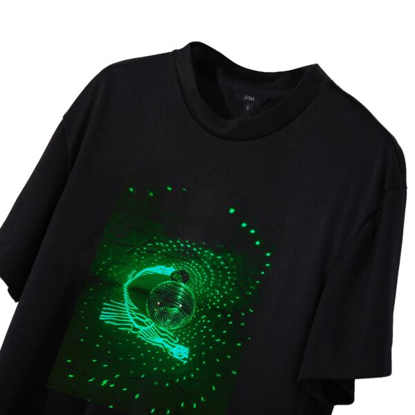 Juma | YOUJIE YANG | PRINT 9 | TSHIRT | BLACK | sustainable fashion | green fashion | recycled rpet fashion | sustainable design