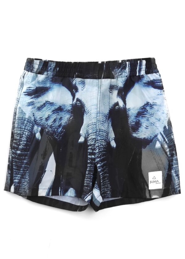 Juma | Elephant | SHORTS | BOXERS | Black | sustainable fashion | green fashion | recycled rpet fashion | sustainable design