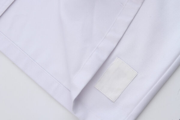 Juma |mandarin collar l shirt | white | sustainable fashion | green fashion | recycled rpet fashion | sustainable design