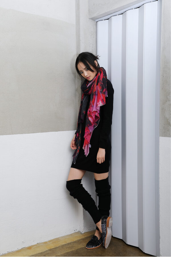 Violet Smoke Scarf - Image 3