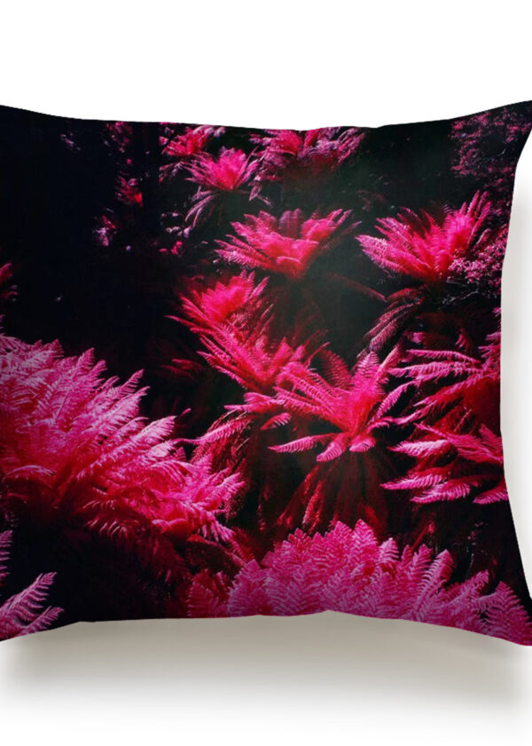 dave tacon | floral | print | pillow | black | sustainable fashion | green fashion | recycled rpet fashion | sustainable design